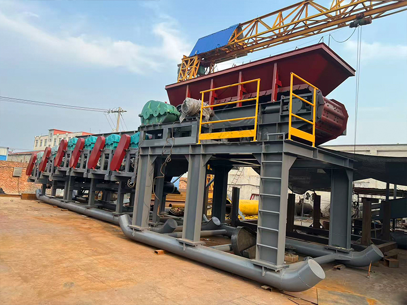 雪橇移动式泥石分离机